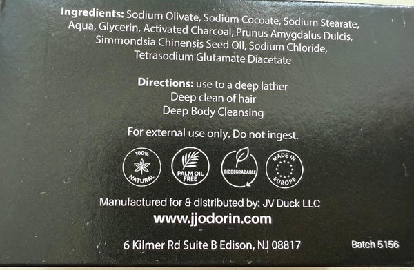 JJ Odor In Shampoo & Soap Bar